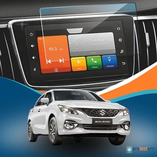 PROTECTERR® Maruti Suzuki Baleno (7 Inch) Touchscreen Protector Guard