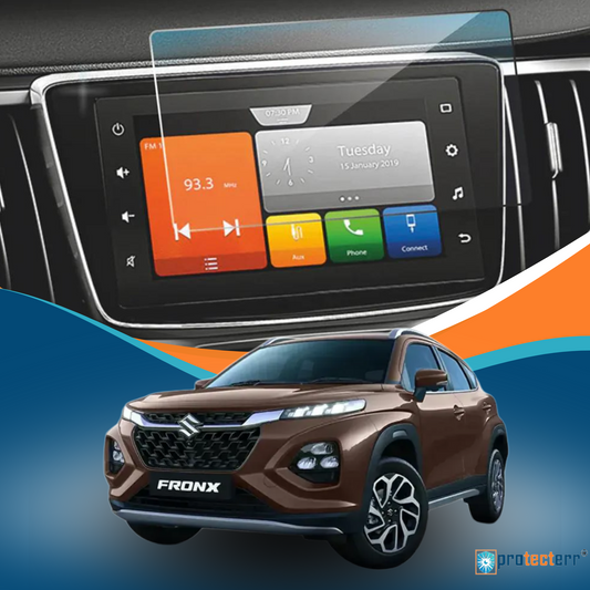 PROTECTERR® Maruti Suzuki Fronx (7 Inch) Touchscreen Protector Guard