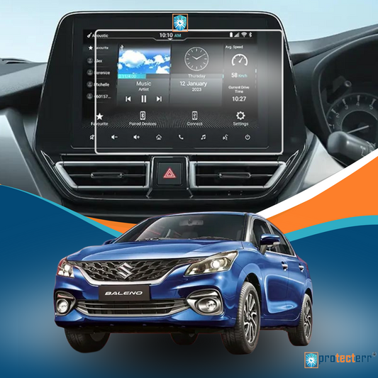 PROTECTERR® Maruti Suzuki Baleno (9 Inch) Touchscreen Protector Guard