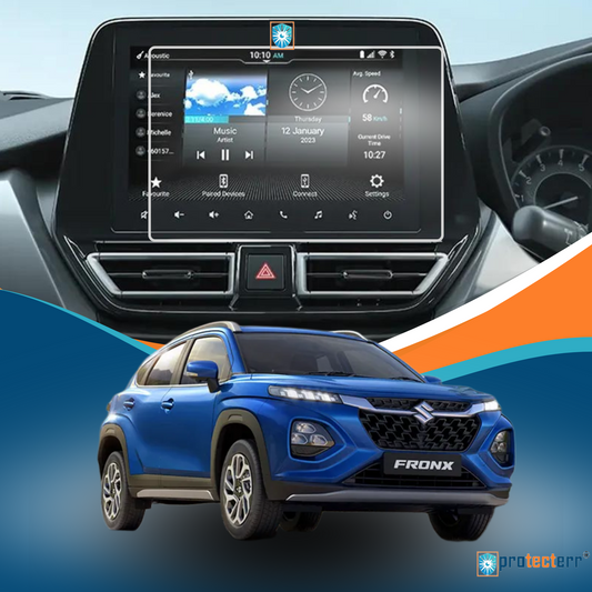 PROTECTERR® Maruti Suzuki Fronx (9 Inch) Touchscreen Protector Guard