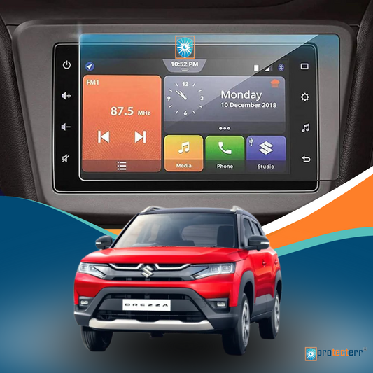 PROTECTERR® Maruti Vitara Brezza (7 Inch) Touchscreen Protector Guard