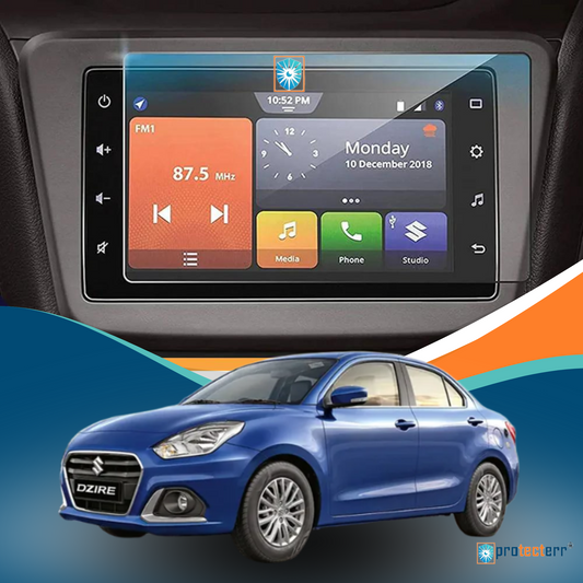 PROTECTERR® Maruti Dzire (7 Inch) Touchscreen Protector Guard
