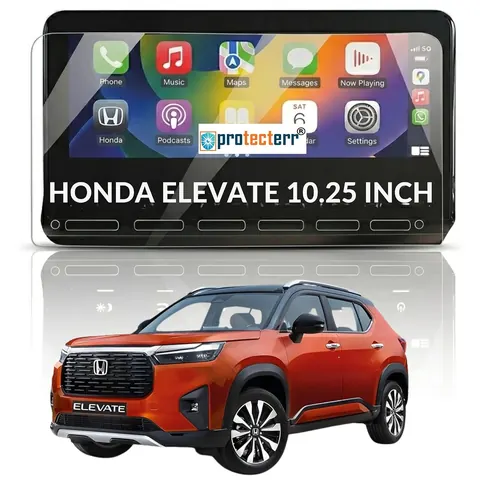 Honda Elevate ZX 10.25 inch Screen Protector — fitted to the Honda Elevate ZX infotainment display